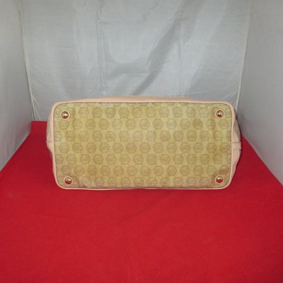 Michael Kors Jet Set PVC Signature Belted Tote - Picture 12 of 12